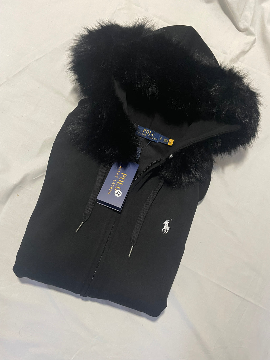 RALPH LAUREN BLACK KNIGHT ZIP CUSTOM
